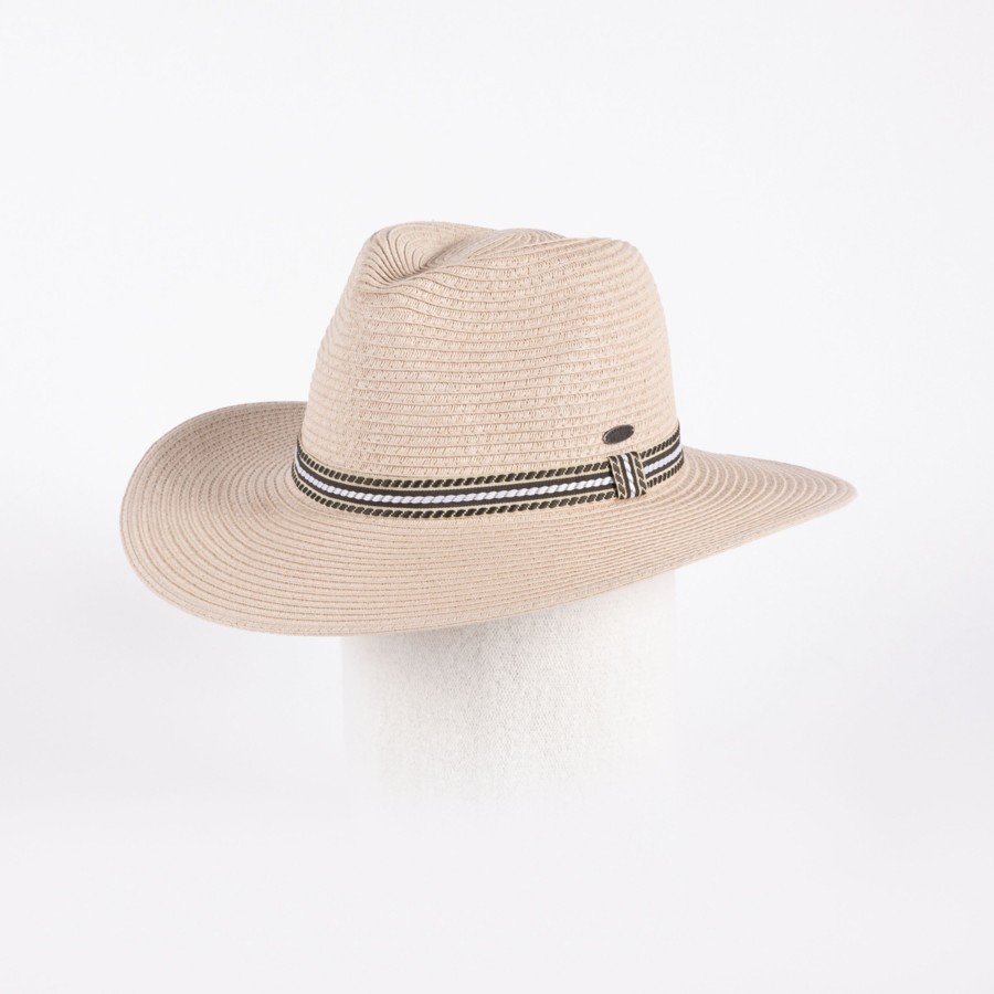 Accessories Penningtons | Canadian Hat 1918 - Fiona Fedora Hat With Ribbon Trimming - Penningtons