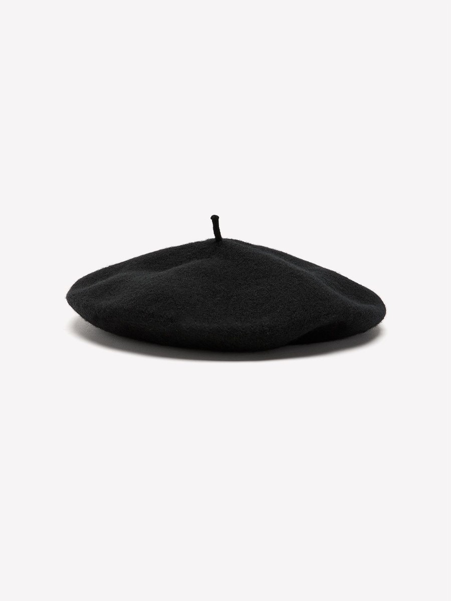 Accessories Penningtons | Black Wool Beret