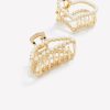 Accessories Penningtons | Golden Pearl Hair Clips, Set Of 2