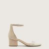 Shoes Penningtons | Wide Width, Irene Vinyl Block Heel Sandal - Steve Madden