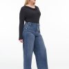 Addition Elle Penningtons Bottoms | Responsible, High-Waisted Ultra Wide-Leg Sailor Jeans - Addition Elle