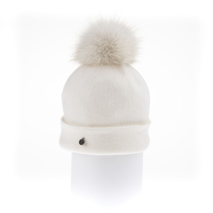 Accessories Penningtons | Harricana - Odetta - Ormos Beanie W Upcycled Fur Pom - Penningtons