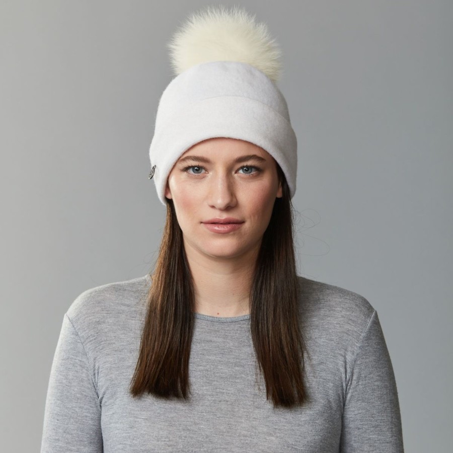 Accessories Penningtons | Harricana - Odetta - Ormos Beanie W Upcycled Fur Pom - Penningtons