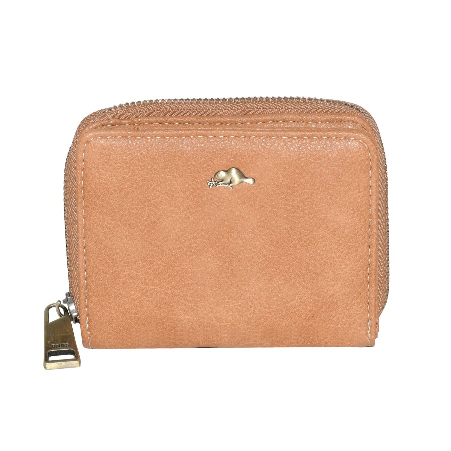 Accessories Penningtons | Roots Ladies Compact Zip Around Snap Wallet - Penningtons