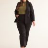 Clothing Penningtons | Essential Ponte De Roma Wide-Leg Pant