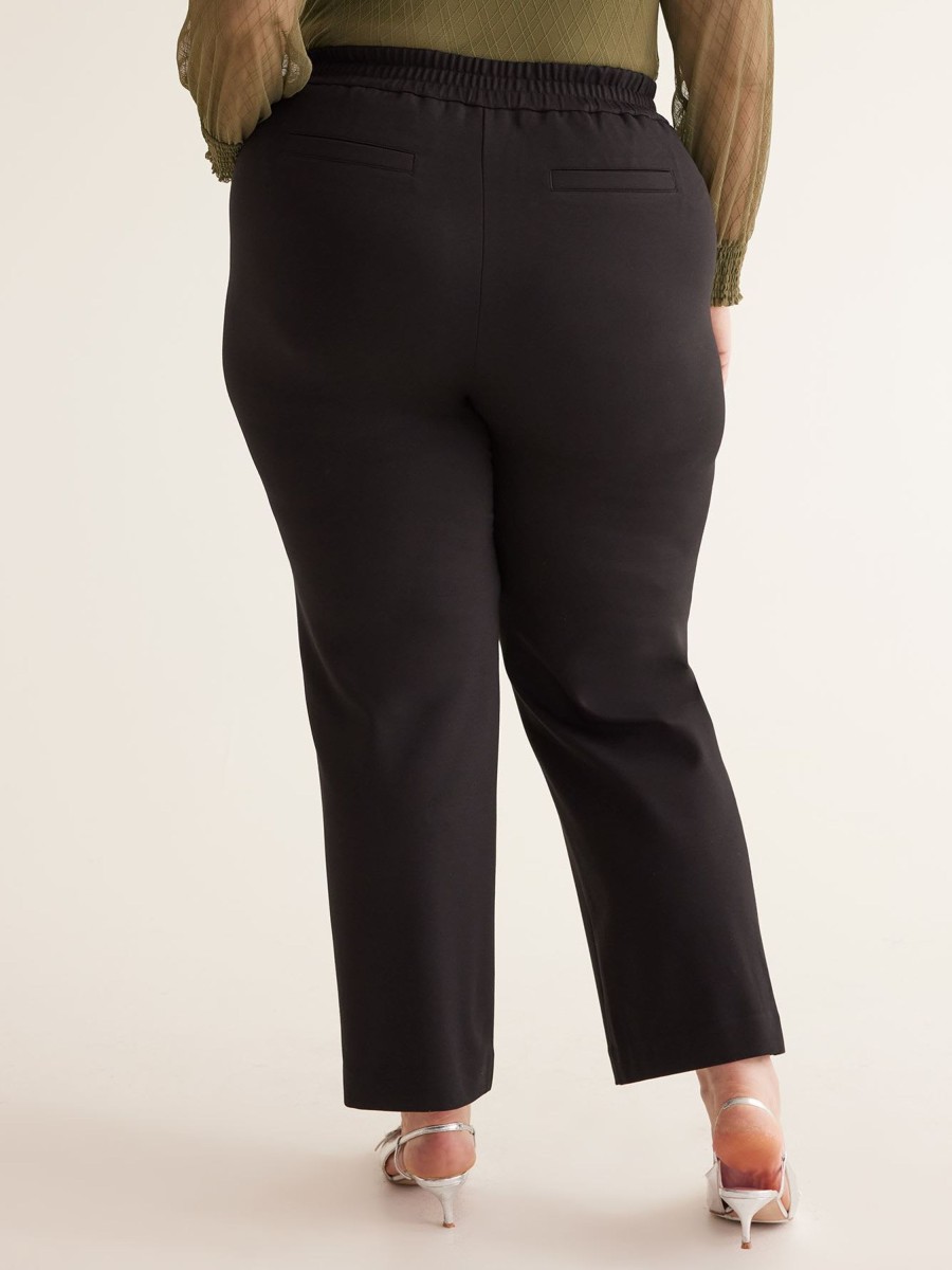 Clothing Penningtons | Essential Ponte De Roma Wide-Leg Pant