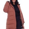 Clothing Penningtons | Alpine North Women'S Plus Size - Aulavik Plus | Vegan Down Recycled Mid-Length Hooded Parka Coat - Penningtons