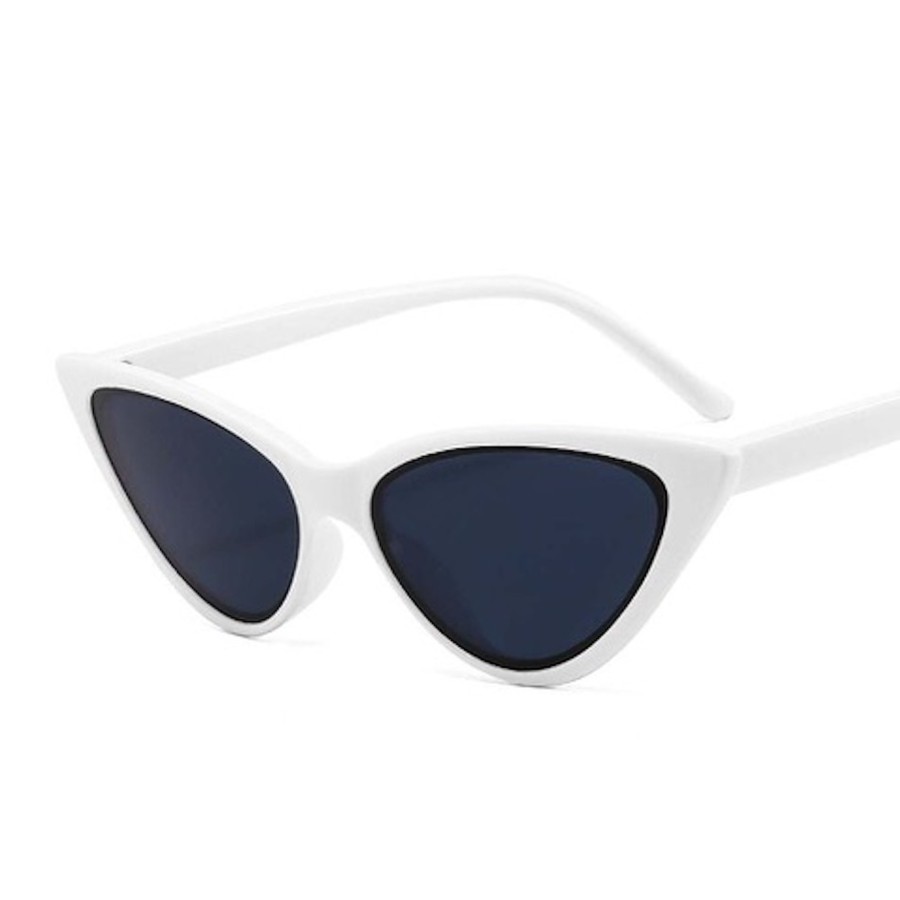 Accessories Penningtons | White & Black Cat Eye Sunglasses- Don'T Ask - Penningtons