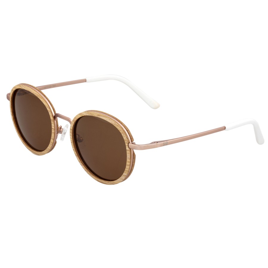 Accessories Penningtons | Earth Wood - Himara Polarized Sunglasses - Swiss Walnut/Brown - Penningtons