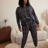 Lingerie Penningtons | Plaid Knit Jogger Pyjama Pant - Ti Voglio