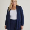 Clothing Penningtons | Responsible, Open Cardigan With Slits