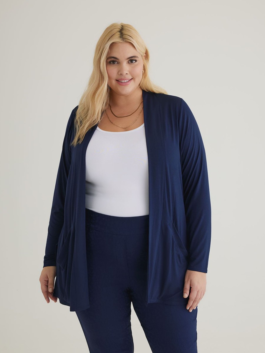 Clothing Penningtons | Responsible, Open Cardigan With Slits