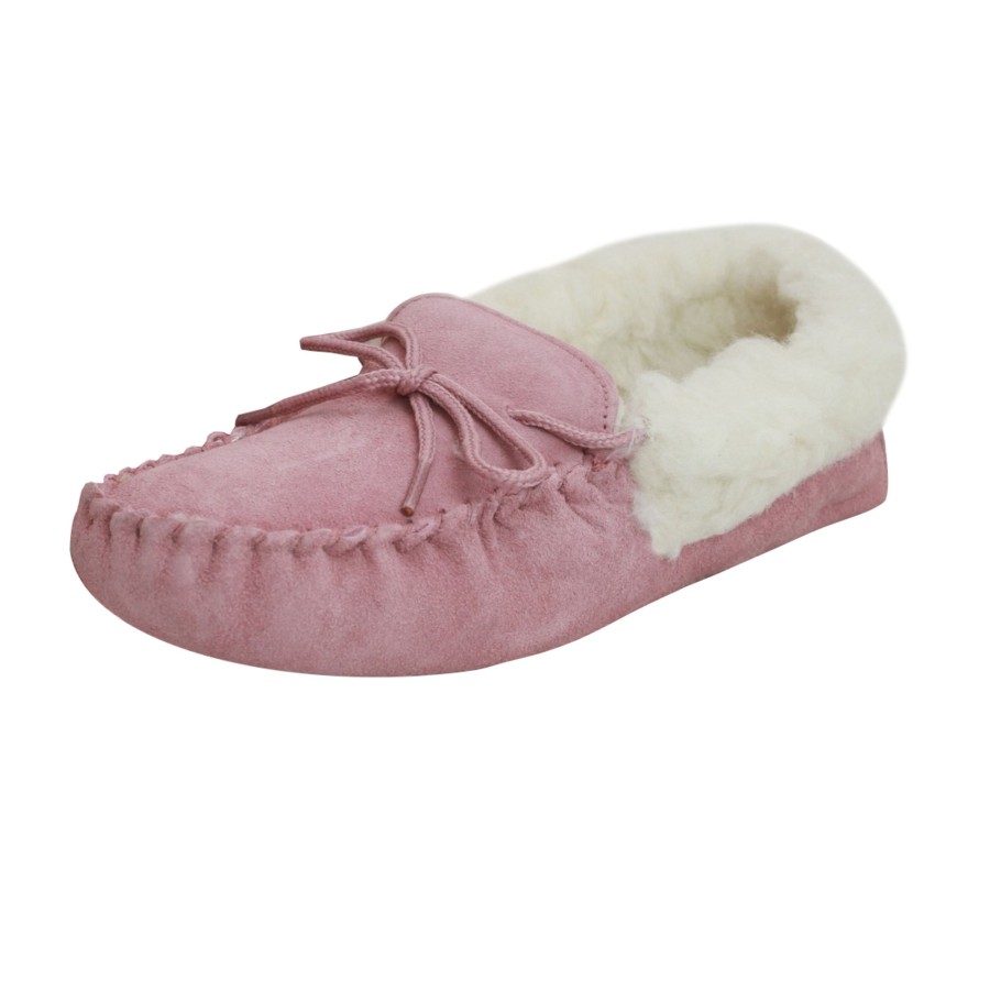 Shoes Penningtons | Eastern Counties Leather - Womens/Ladies Soft Sole Wool Lined Moccasins - Penningtons