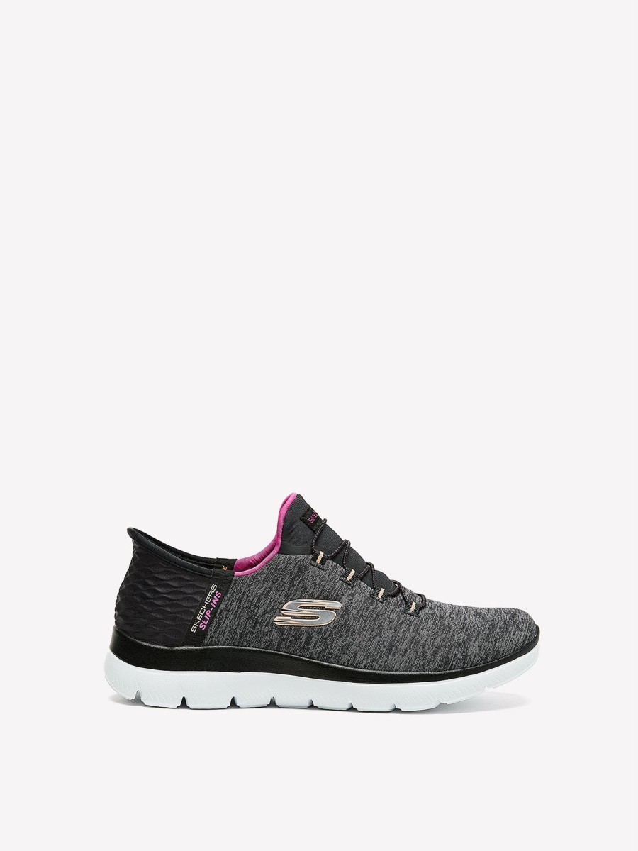 Shoes Penningtons | Wide Width, Mesh Slip-On Sneakers - Skechers