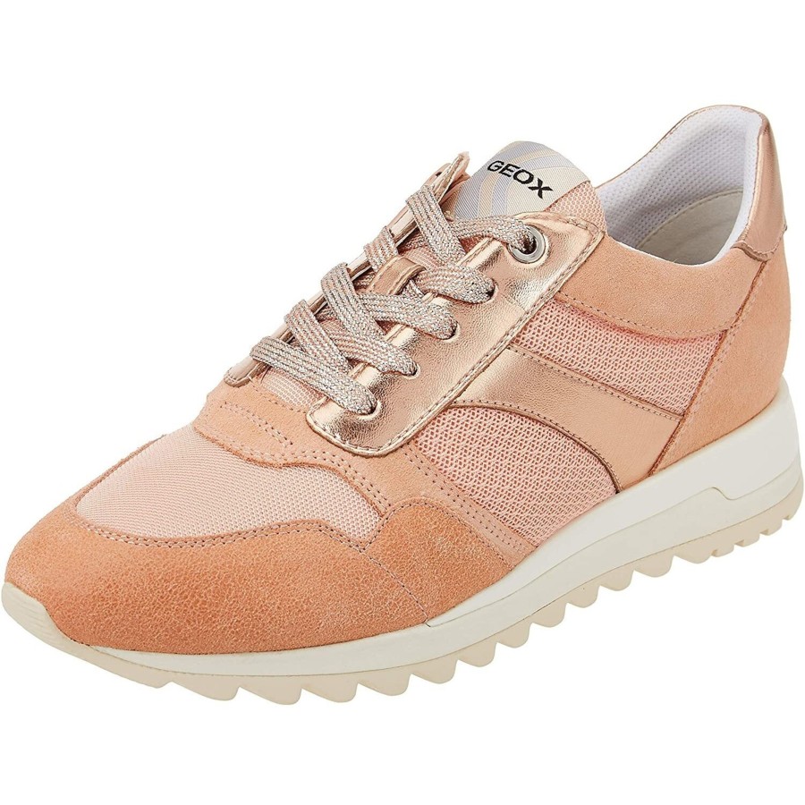 Shoes Penningtons | Geox - Womens/Ladies Tabelya Leather Sneakers - Penningtons