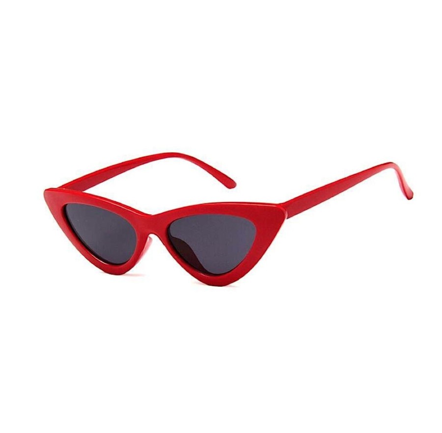 Accessories Penningtons | Red Cat Eye Sunglasses- Don'T Ask - Penningtons