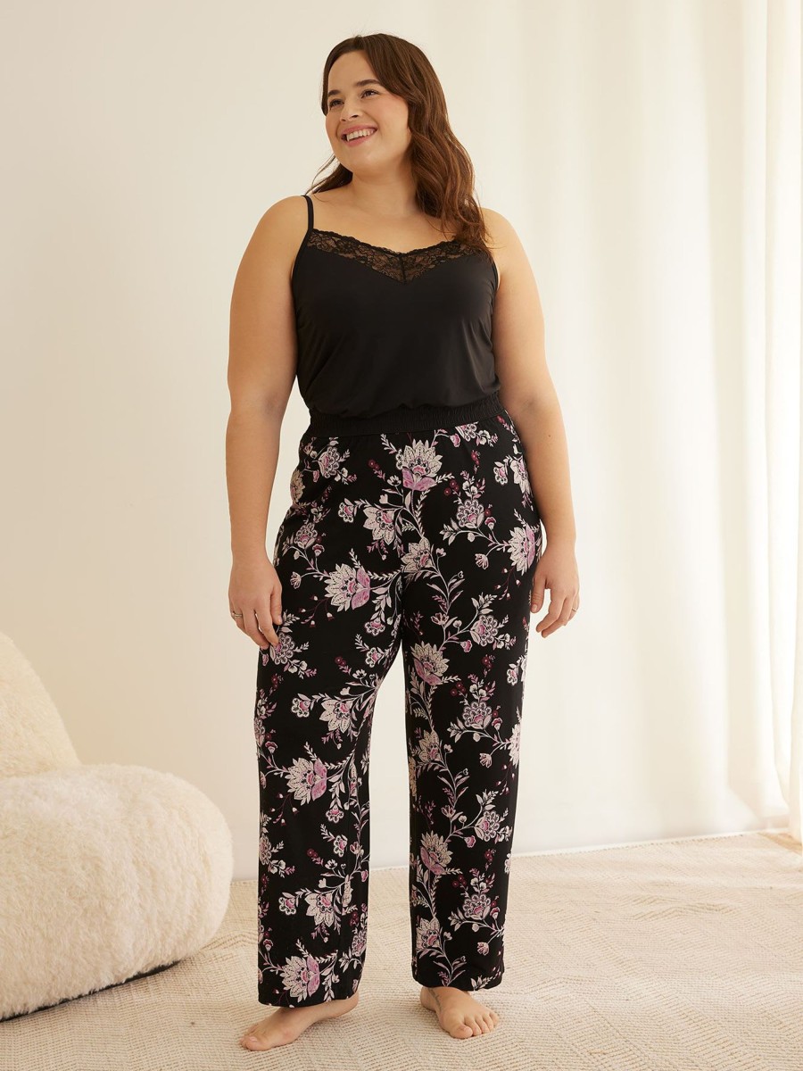 Lingerie Penningtons | Responsible, Pajama Pant With Satin Waistband - D Esse Collection