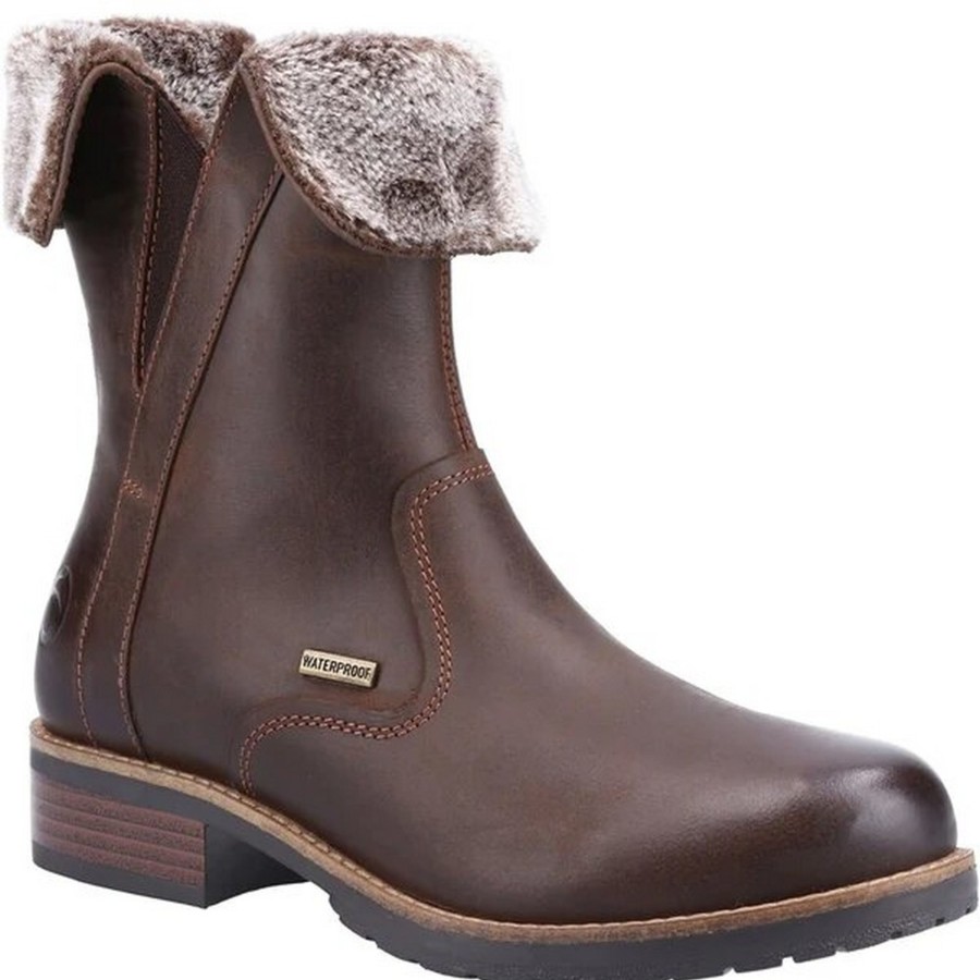 Shoes Penningtons | Cotswold - Womens/Ladies Dursley Leather Ankle Boots - Penningtons