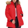 Clothing Penningtons | Alpine North Women'S Plus Size Vegan Down Recycled Parka Winter Jacket - Penningtons