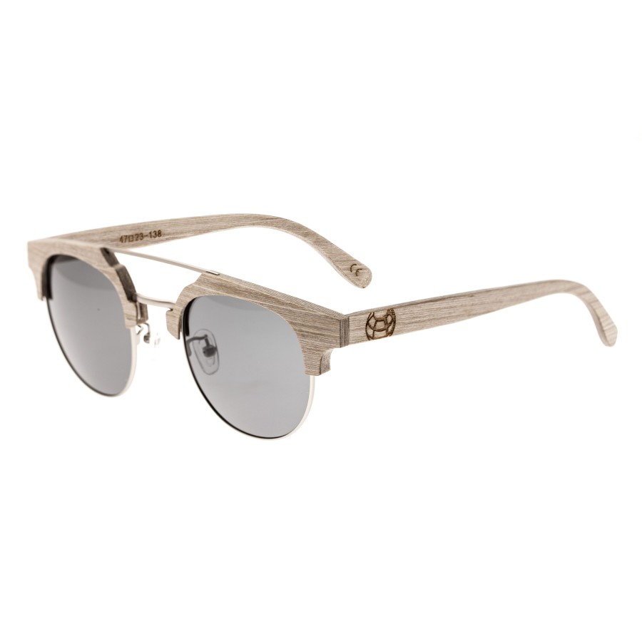 Accessories Penningtons | Earth Wood - Kai Polarized Sunglasses - Brown Stripe/Gold - Penningtons