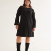 Clothing Penningtons | Responsible, Knit Dress With Long Bell Sleeves