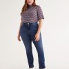 Clothing Penningtons | Responsible, Petite, Curvy-Fit Bootcut Jeans, Dark Wash - D/C Jeans