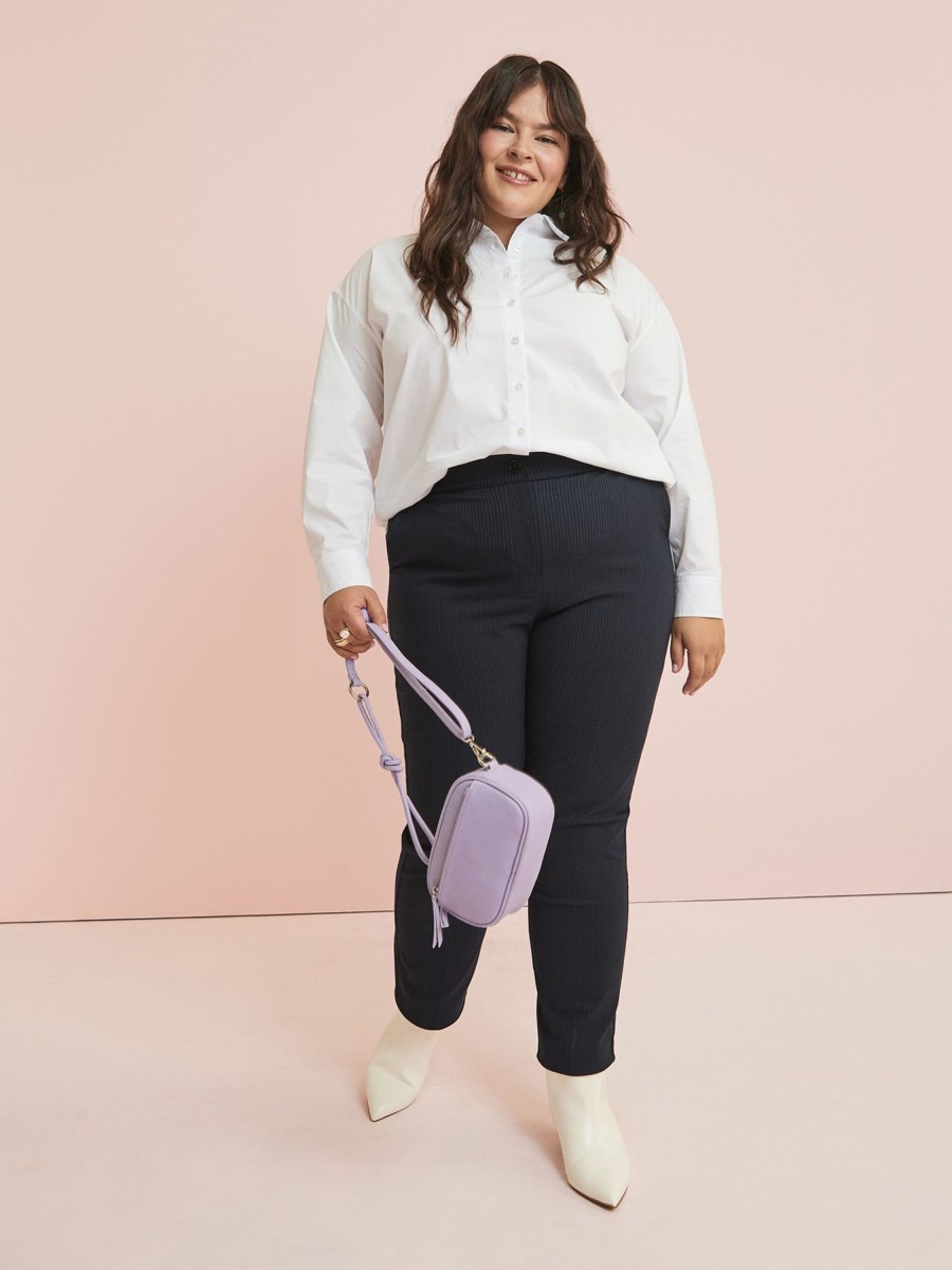 Clothing Penningtons | Curvy-Fit High-Rise Straight-Leg Pant