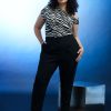 Clothing Penningtons | Curvy-Fit High-Waisted Tapered-Leg Pant - Addition Elle