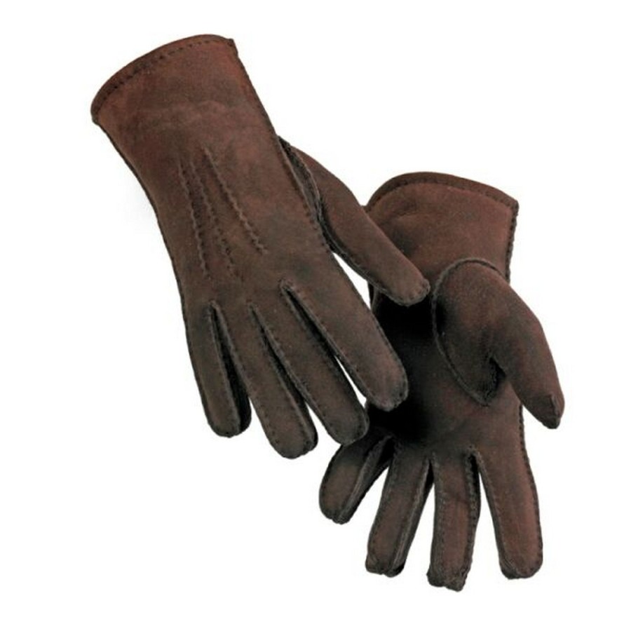 Accessories Penningtons | Eastern Counties Leather - Womens/Ladies 3 Point Stitch Detail Sheepskin Gloves - Penningtons