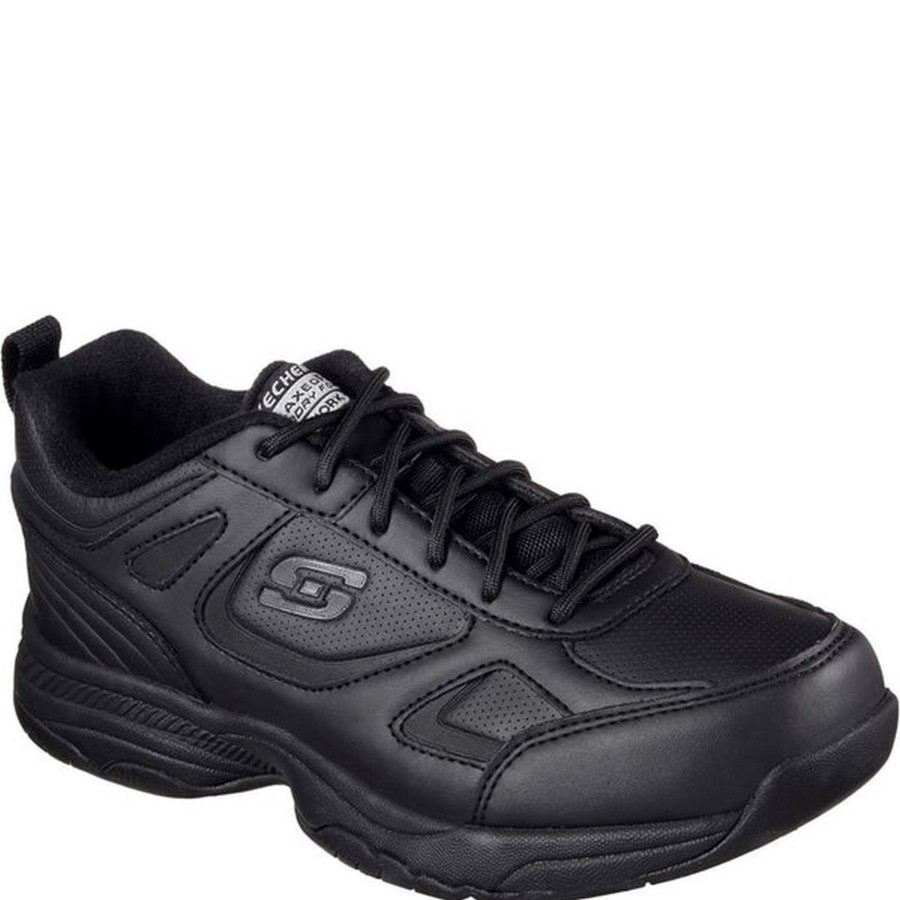 Shoes Penningtons | Skechers - Womens/Ladies Dighton-Bricelyn Sr Leather Relaxed Fit Safety Shoes - Penningtons