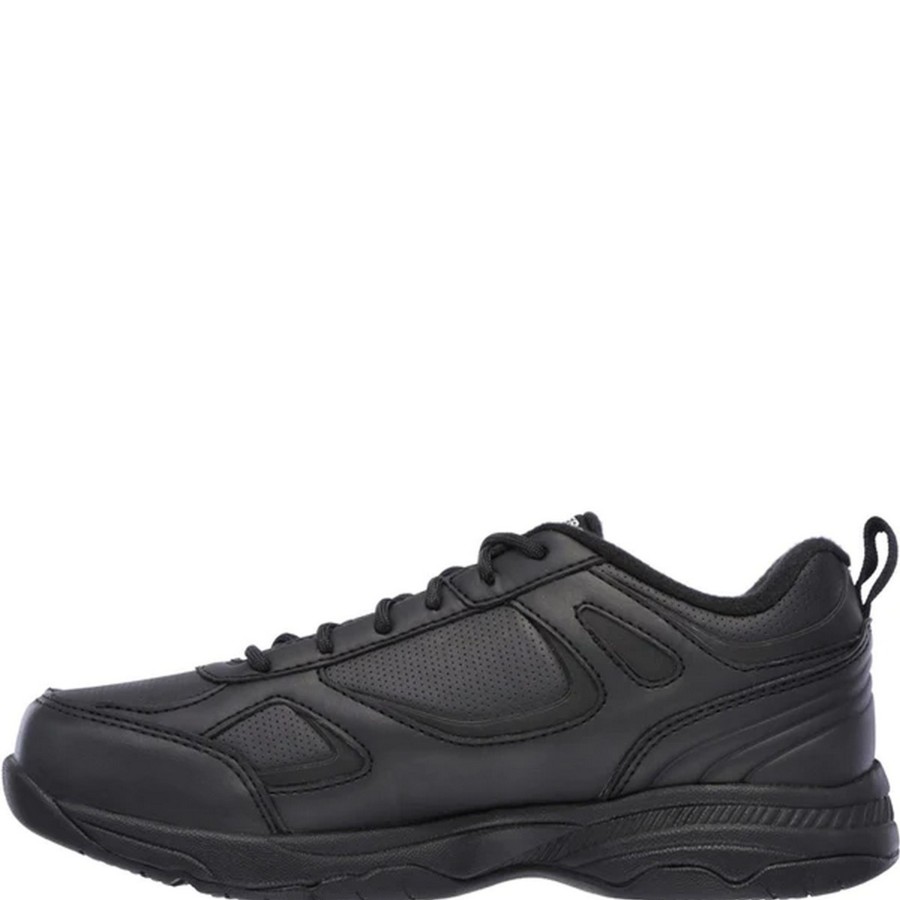 Shoes Penningtons | Skechers - Womens/Ladies Dighton-Bricelyn Sr Leather Relaxed Fit Safety Shoes - Penningtons