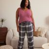 Lingerie Penningtons | Plaid Straight-Leg Pyjama Pant - Ti Voglio