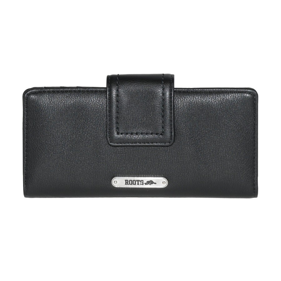 Accessories Penningtons | Roots Ladies Slim Tab Wallet - Penningtons