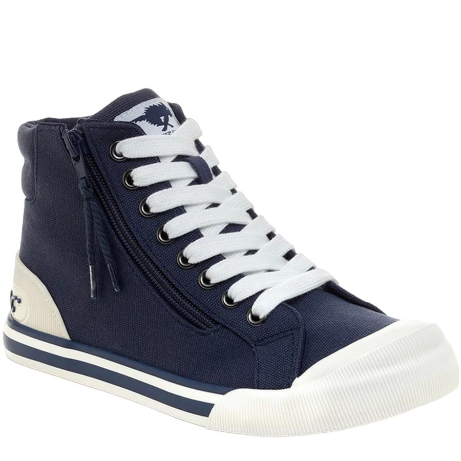 Shoes Penningtons | Rocket Dog - Womens/Ladies Jazzin Hi Sneakers - Penningtons