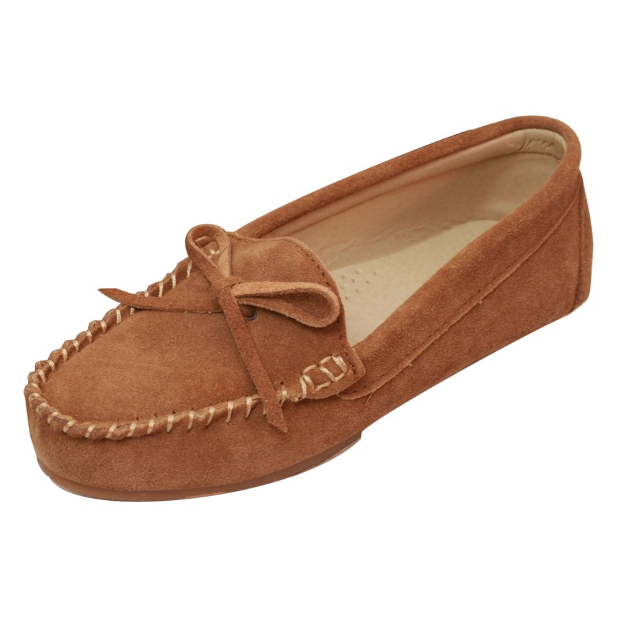 Shoes Penningtons | Eastern Counties Leather - Womens/Ladies Suede Moccasins - Penningtons