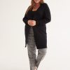 Clothing Penningtons | Ribbed Tunic Open Cardigan - Penn. Essentials