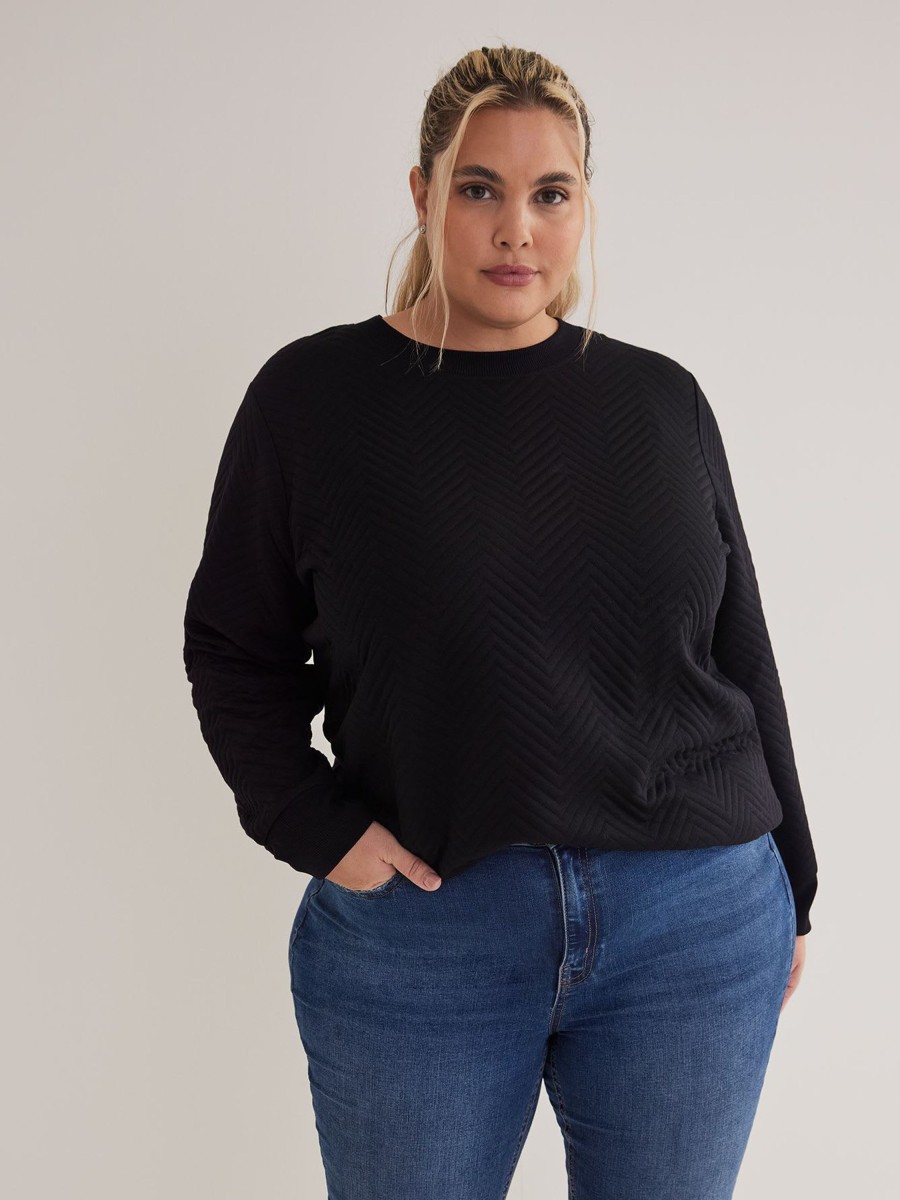 Clothing Penningtons | Textured Sweatshirt - Active Zone