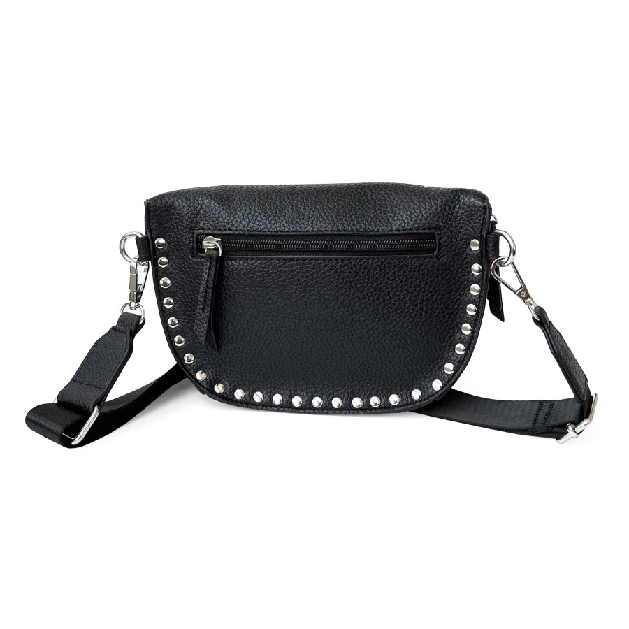 Accessories Penningtons | Club Rochelier Ladies' Pebble Pu Shoulder Bag With Studs - Penningtons