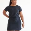 Clothing Penningtons | Short-Sleeve Crew-Neck Dress - Hyba | Regular