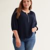 Clothing Penningtons | A-Line Woven Blouse With Balloon Sleeves