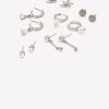 Accessories Penningtons | Dainty Stud And Hoop Earrings, Set Of 6