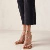 Shoes Penningtons | Svegan - Alexa Shimmer Pink Vegan Leather Sandals - Penningtons