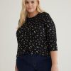 Clothing Penningtons | Tunic Knit Top With Smocking