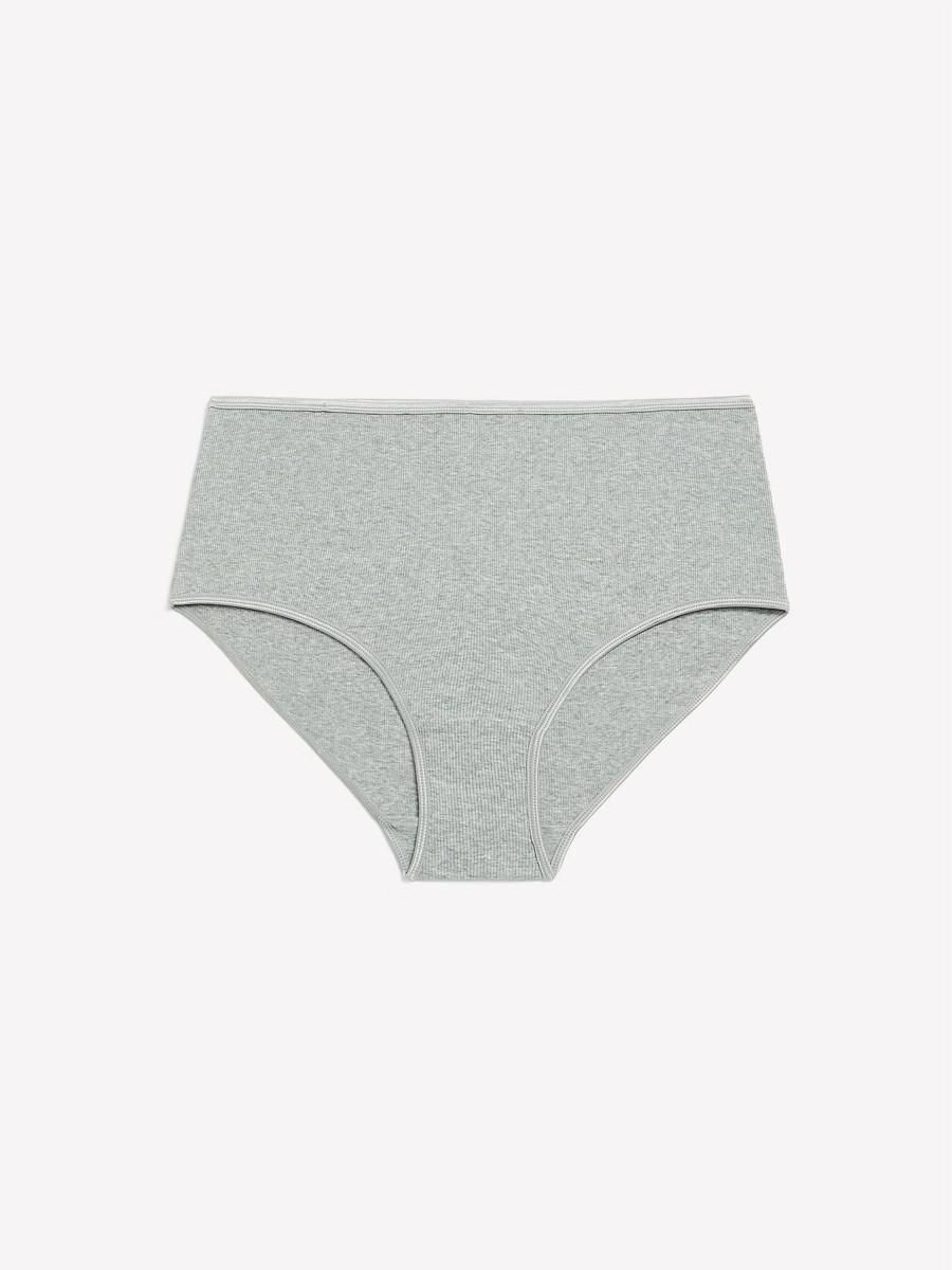 Lingerie Penningtons | Heather Rib Knit Full Brief - Ti Voglio