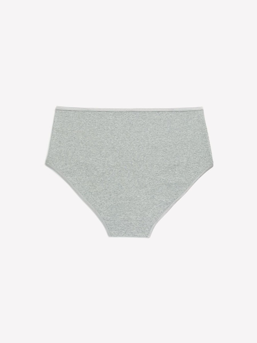 Lingerie Penningtons | Heather Rib Knit Full Brief - Ti Voglio