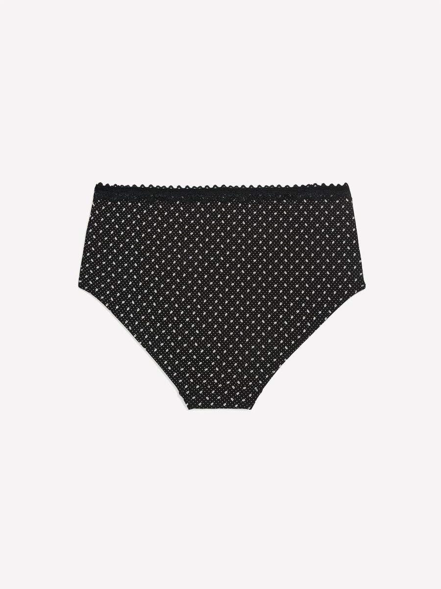 Lingerie Penningtons | Leaf & Polka-Dot Print Full Brief - Ti Voglio