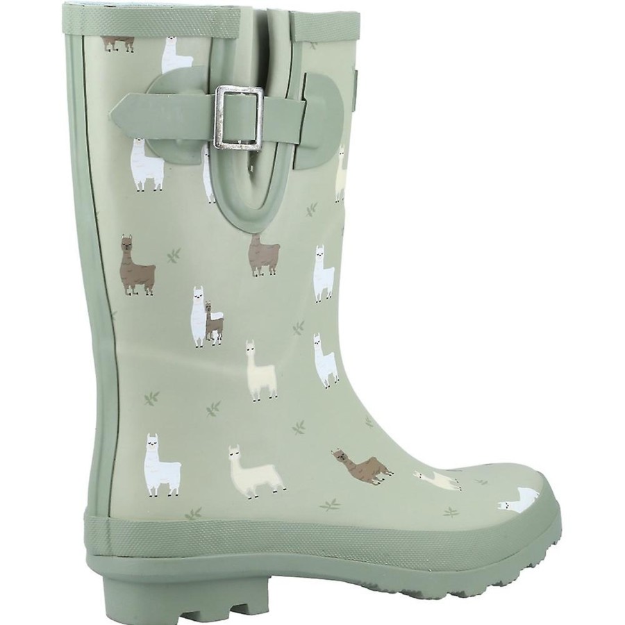 Shoes Penningtons | Cotswold - Womens/Ladies Farmyard Sheep Mid Calf Galoshes - Penningtons