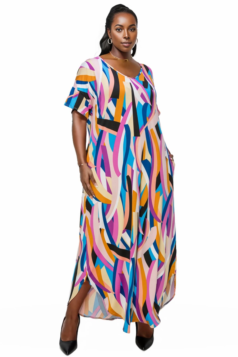 Clothing Penningtons | Francesca Pocket Maxi Dress - L I V D - Penningtons