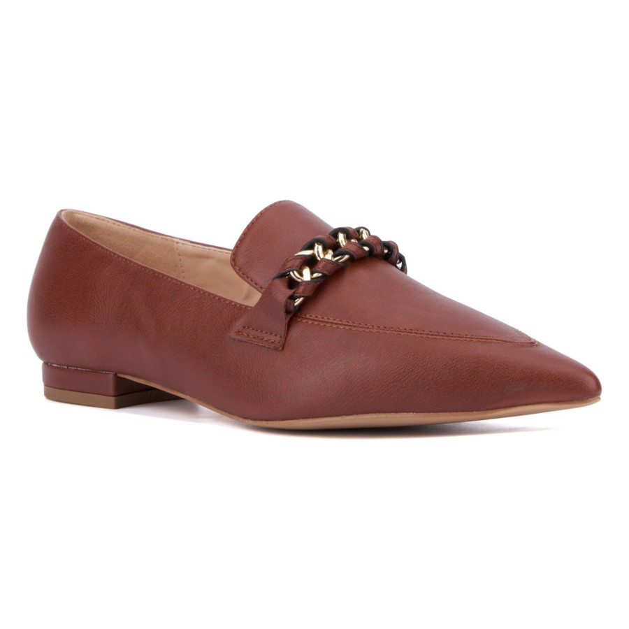 Shoes Penningtons | Women'S Bambina Flat - Wide Width - Penningtons