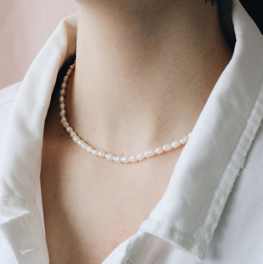 Accessories Penningtons | Horace Jewelry - Freshwater Pearl Choker Necklace Rela - Penningtons